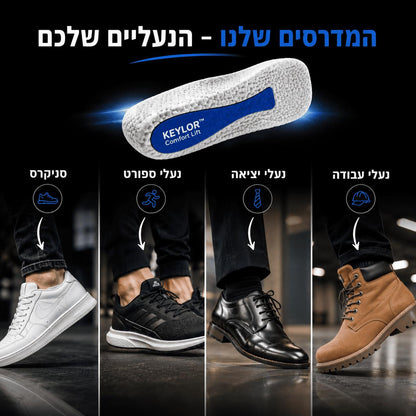 KEYLOR™ Comfort Lift 
 הסטנדרט החדש במדרסי הגבהה